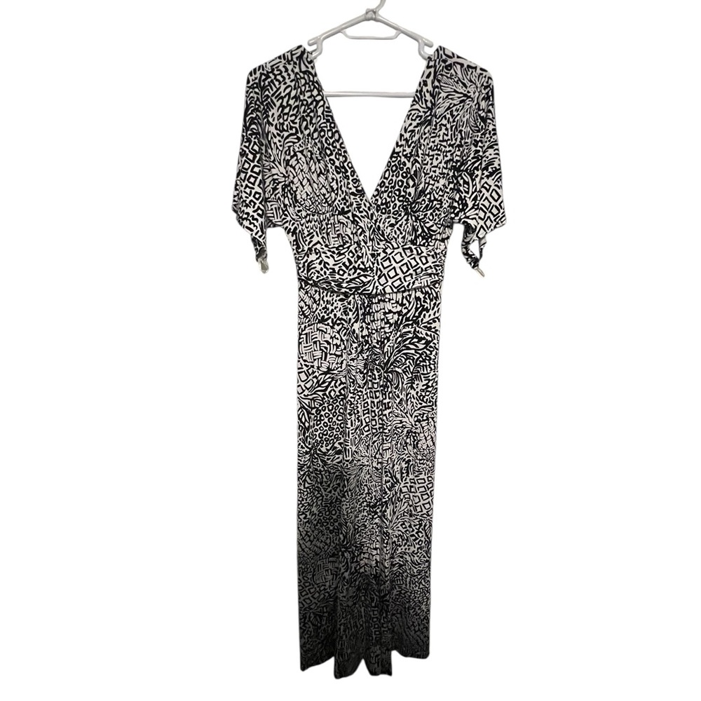 Lilly Pulitzer Black and White Maxi Dress